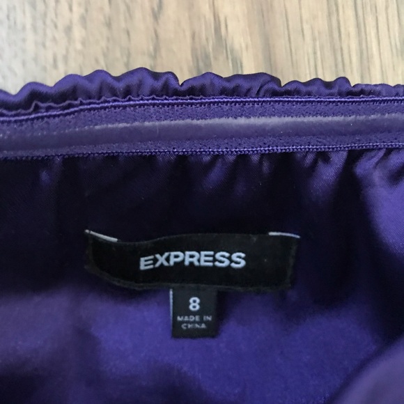 Express strapless dress - Picture 2 of 2